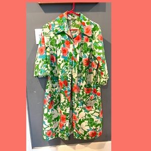 Vintage sears floral house coat